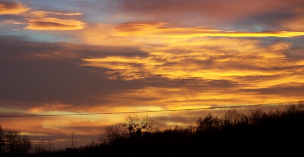 Napfelkelte az Őrségben