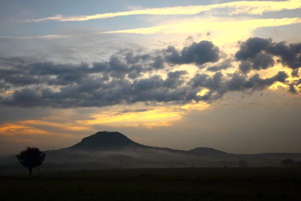 Köd Csobánc lábánál