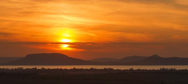 Lemenő nap a Balatonfelvidéken