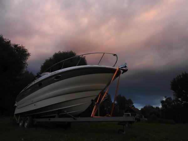 Motorcsónak a Körös-Torokban