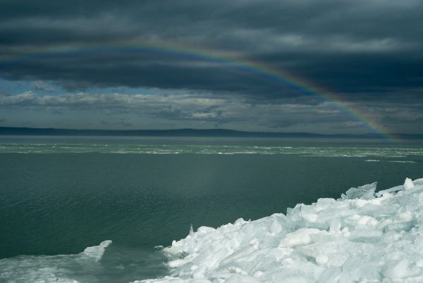 Szivárvány és jég