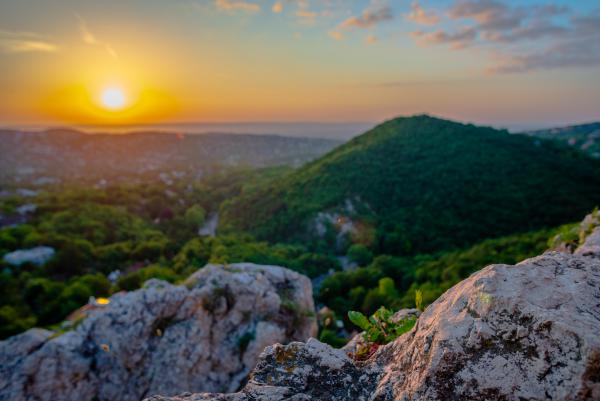 Napkelte fényei a Tündér-sziklán