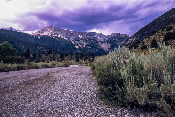 Drámai jelenet Mt. Dana felett