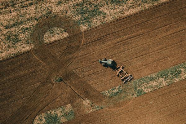 Traktor & szántóföld