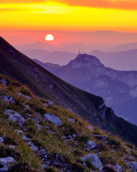 Sunrise over Hoher Kasten