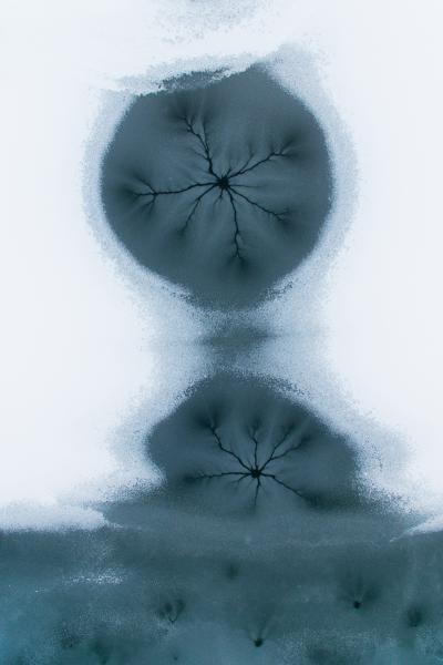 Jégcsillagok ütközése