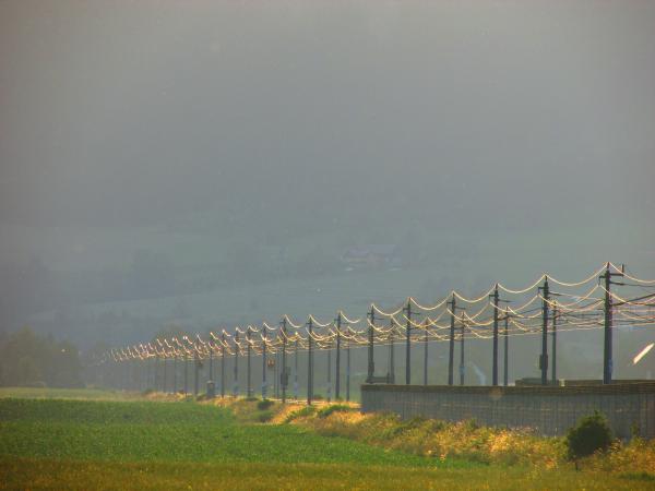 Világító felsővezeték