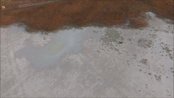 A kiszáradt szikes tó