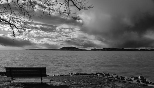 Téli pihenő Balatonnál