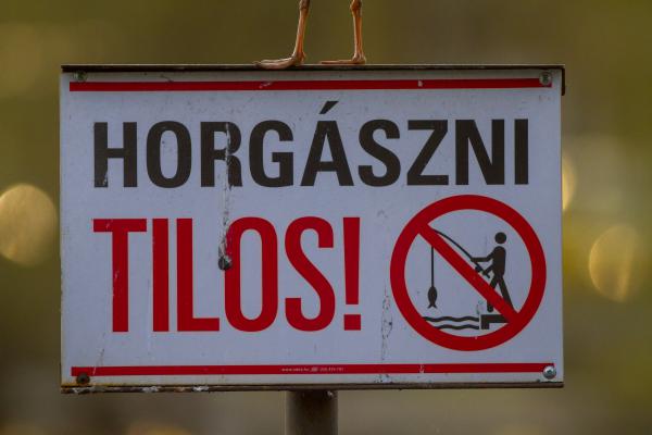 Horgászni TILOS!