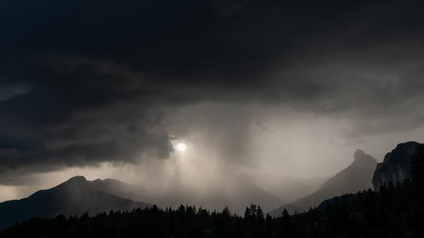 Vihar a Dolomitokban