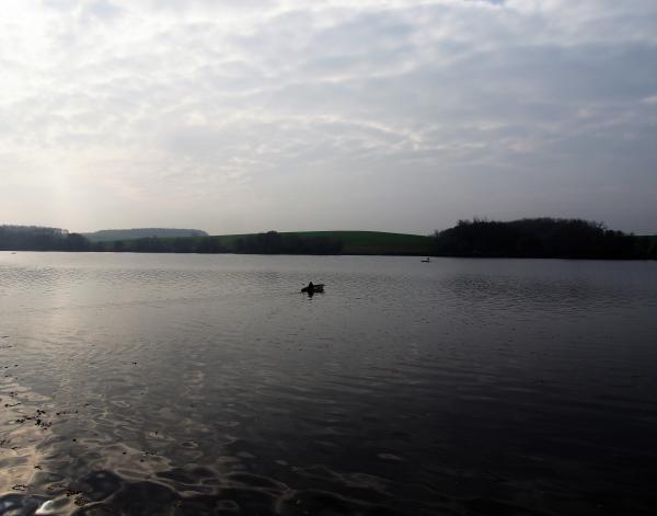 Csónakos a Desedán.