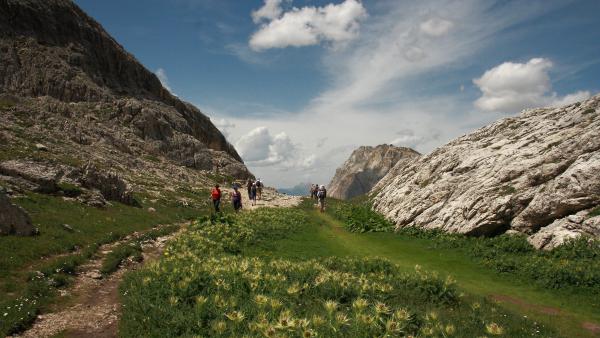 Hágó a Dolomitokban