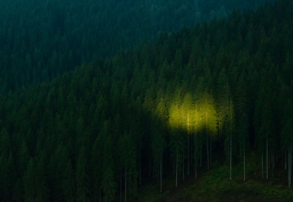 Fényjelzés az égből