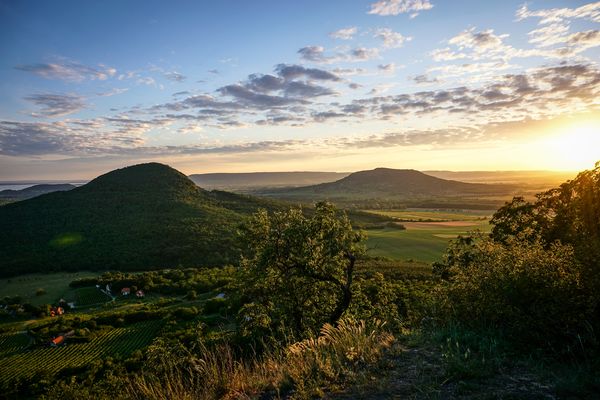 A Tóti-hegy kopasz csúcsán