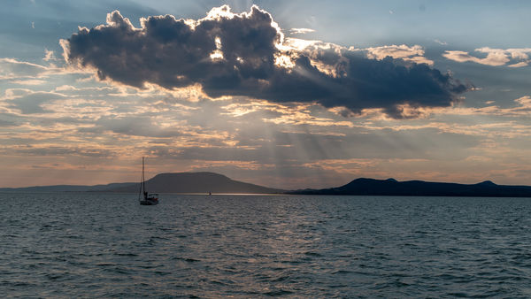 Délután a Balatonnál