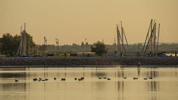 Kikötő víz nélkül