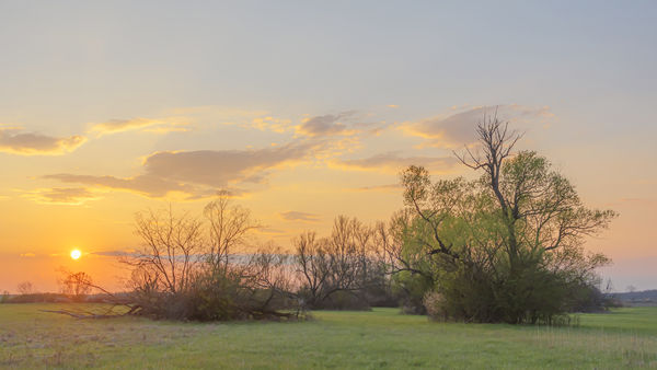Tápiósági naplemente