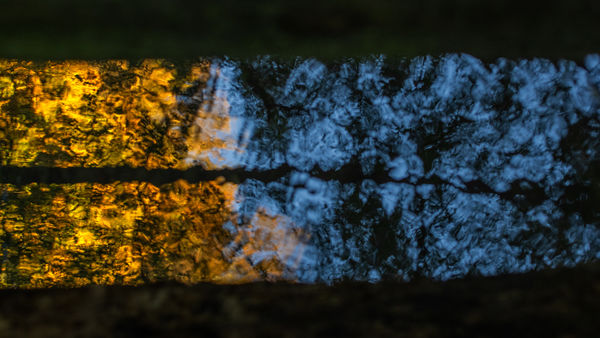 A lemenő nap tükre