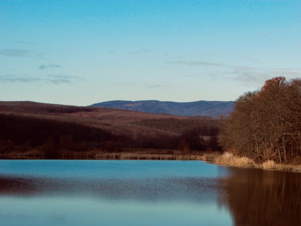 Naplemente kékjében