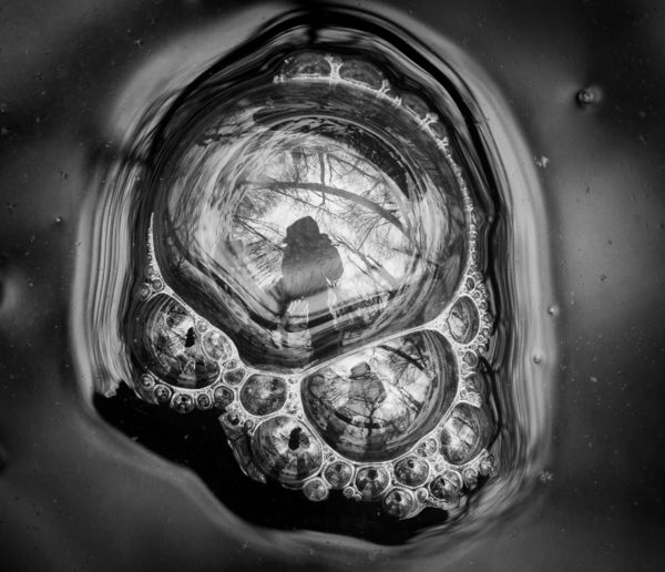 A buborékba zárt fotós