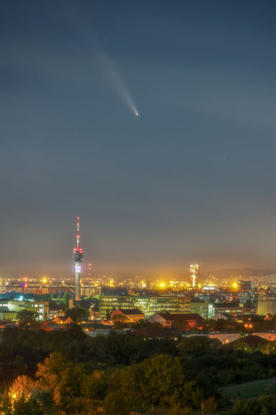 Égi vándor Budapest felett