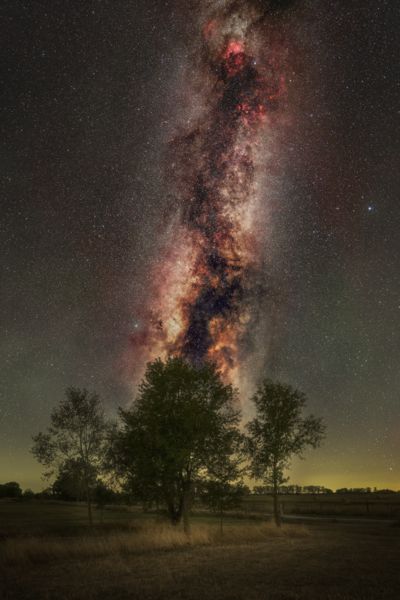 A nyári Tejút búcsúja