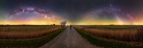 Fényszennyezés a Hortobágyon